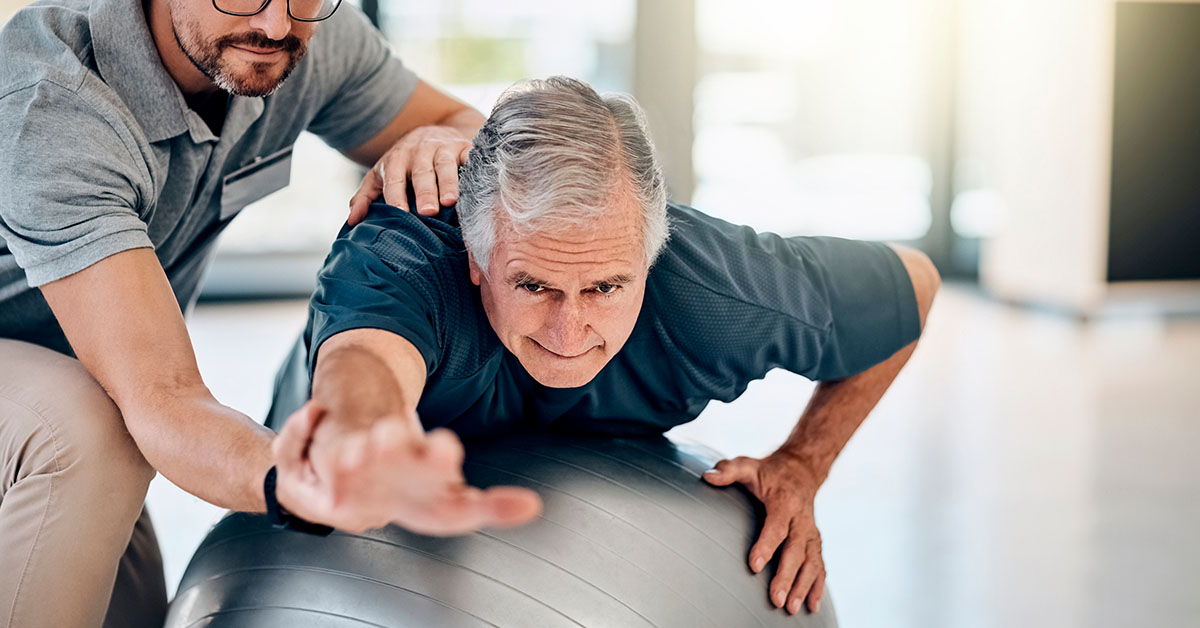 Fisioterapia para personas mayores