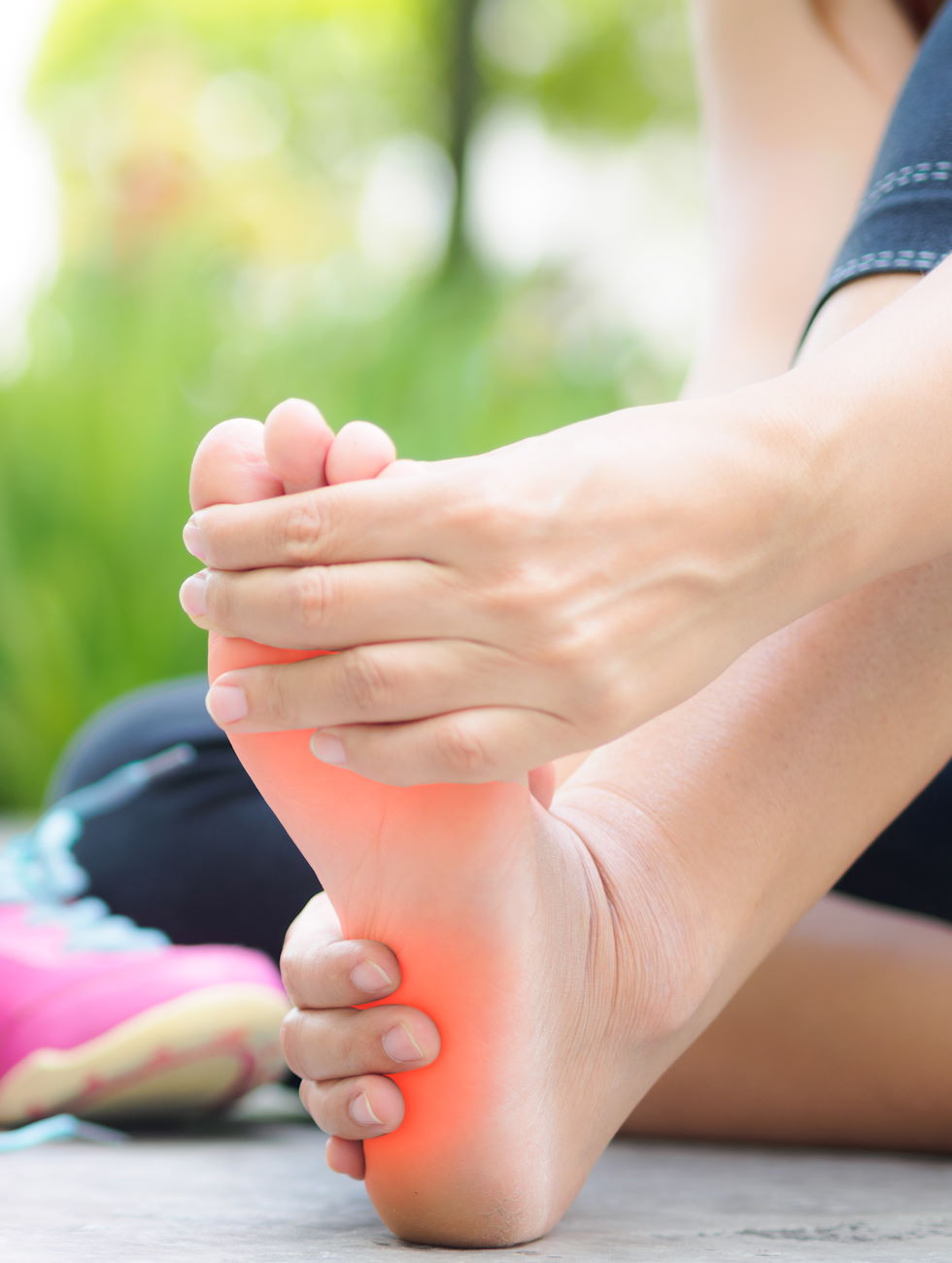 Síntomas y diagnóstico diferencial de la fascitis plantar